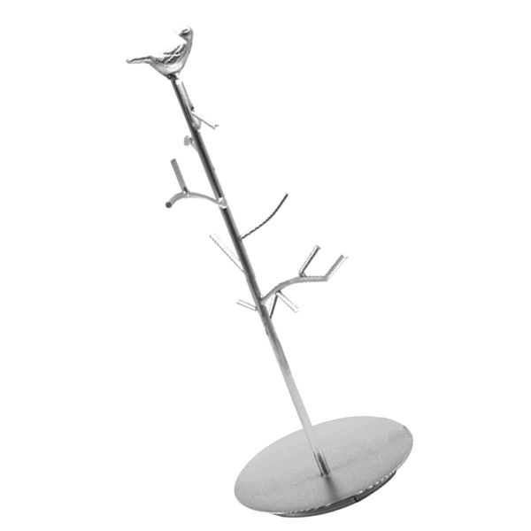 multi-functional pendant necklace hanger jewelry display organizer rack, bird on the tree, Black;white
multi-functional pendant necklace hanger jewelry display organizer rack, bird on the tree, Black;white