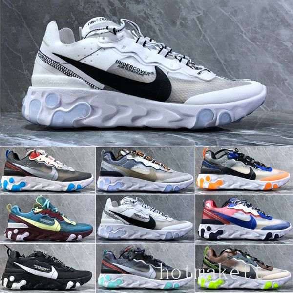 2019 react element 87 volt 55 game royal taped seams running shoes for women men 55s blue chill trainer 87s sail sports sneakers g55-e, Black
2019 react element 87 volt 55 game royal taped seams running shoes for women men 55s blue chill trainer 87s sail sports sneakers g55-e, Black