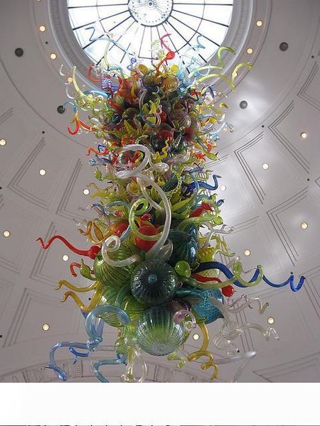 colorful hand blown glass chandeliers large chandelier style borosilicate glass pendant lighting led villa foyer dome light
colorful hand blown glass chandeliers large chandelier style borosilicate glass pendant lighting led villa foyer dome light