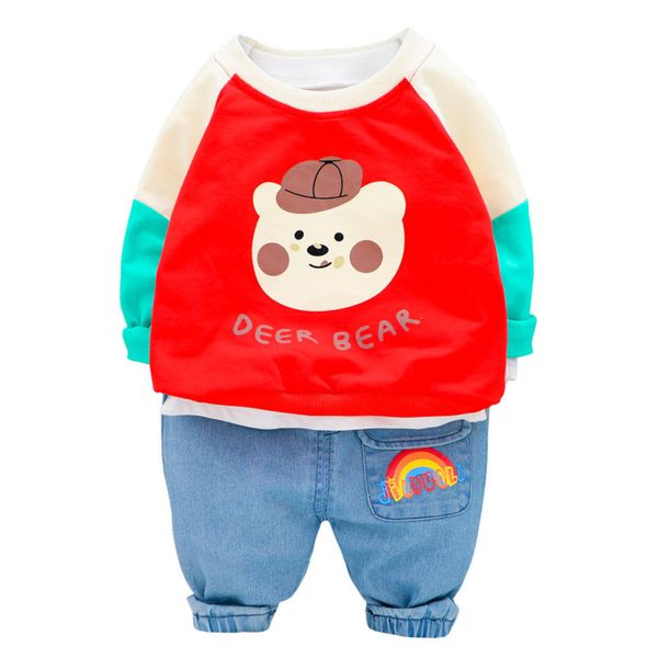 spring autumn children fashion clothes baby boys girls patchwork t shirt kids infant cartoon clothing toddler casual tracksuit, White
spring autumn children fashion clothes baby boys girls patchwork t shirt kids infant cartoon clothing toddler casual tracksuit, White