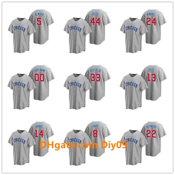 chicago cubs men women youth 44 anthony rizzo 9 javier baez 2020 road baseball jersey, Black
chicago cubs men women youth 44 anthony rizzo 9 javier baez 2020 road baseball jersey, Black