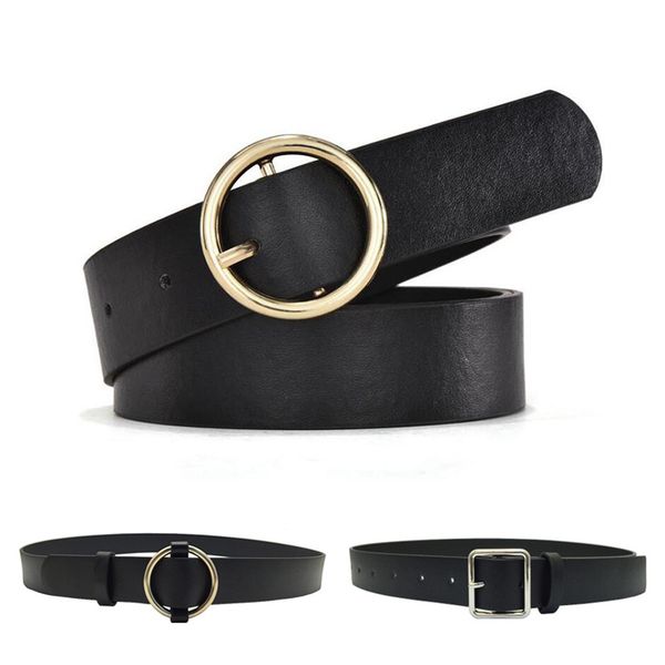 circle pin buckles belt female deduction side gold buckle leather belt jeans wild belts cinturon mujer ceinture femme, Black;brown
circle pin buckles belt female deduction side gold buckle leather belt jeans wild belts cinturon mujer ceinture femme, Black;brown