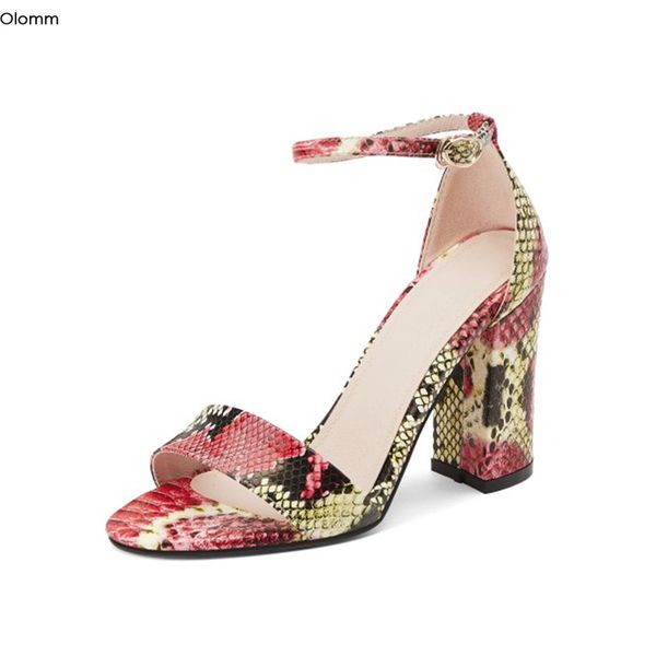 sandals olomm handmade women ankle strap square heel open toe gorgeous red blue grey party shoes us plus size 4-13, Black
sandals olomm handmade women ankle strap square heel open toe gorgeous red blue grey party shoes us plus size 4-13, Black