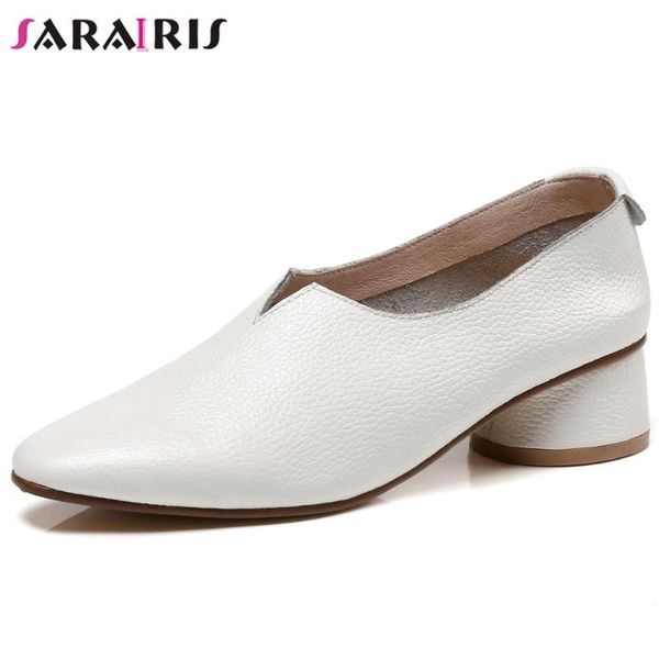sarairis genuine leather casual pumps women round heel pumps ladies spring square toe shallow high heels shoes, Black
sarairis genuine leather casual pumps women round heel pumps ladies spring square toe shallow high heels shoes, Black