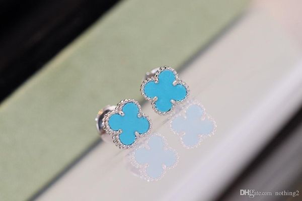 women jewelry stud earrigns 18k gold plated 5a turquoise women clover earrings women gift ing, Silver
women jewelry stud earrigns 18k gold plated 5a turquoise women clover earrings women gift ing, Silver