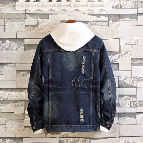 summer jackets coats spring denim mens hole clothes cotton jeans jacket, Black;brown
summer jackets coats spring denim mens hole clothes cotton jeans jacket, Black;brown