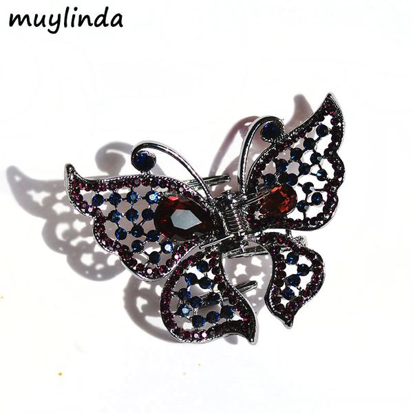muylinda crystal butterfly hair jewelry hair claw crab vintage rhinestone clip for women accessories, Golden;silver
muylinda crystal butterfly hair jewelry hair claw crab vintage rhinestone clip for women accessories, Golden;silver