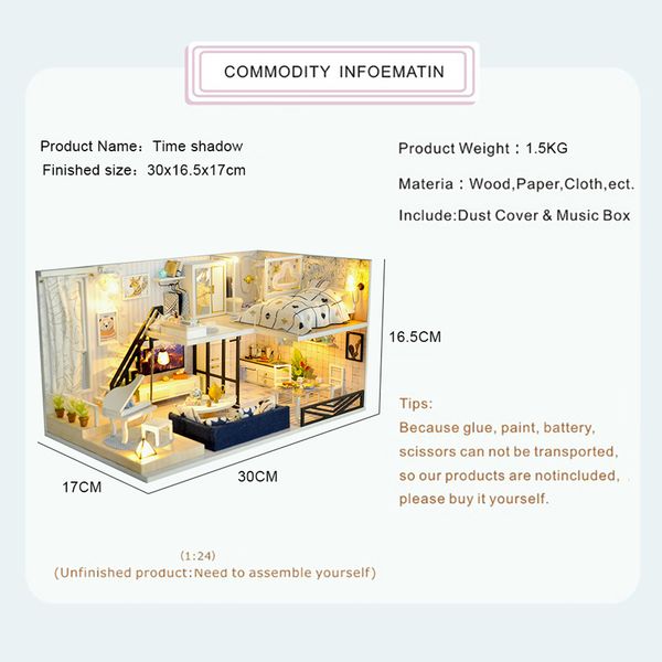 cutebee diy дома деревянные куклы дома миниатюрный кукольной мебель kit игрушки для детей рождественского подарка td32 y200414
cutebee diy дома деревянные куклы дома миниатюрный кукольной мебель kit игрушки для детей рождественского подарка td32 y200414
