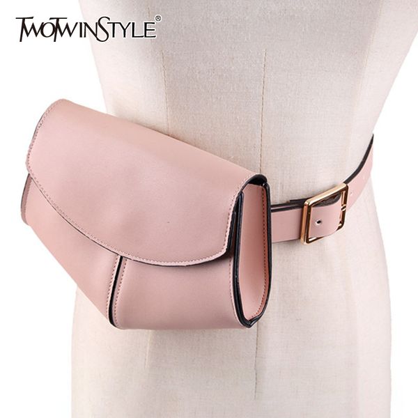 twotwinstyle serpent pu belts for women with bag korean style vintage dresses accessories belt female summer 2020 fashion new, Black;brown
twotwinstyle serpent pu belts for women with bag korean style vintage dresses accessories belt female summer 2020 fashion new, Black;brown