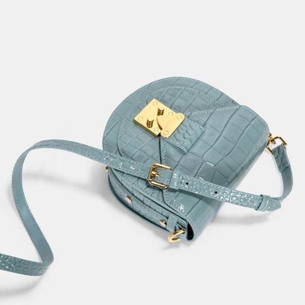 green tote genuine leather women bag crocodile pattern female saddle bag fashion half moon designer lady shoulder crossbody
green tote genuine leather women bag crocodile pattern female saddle bag fashion half moon designer lady shoulder crossbody