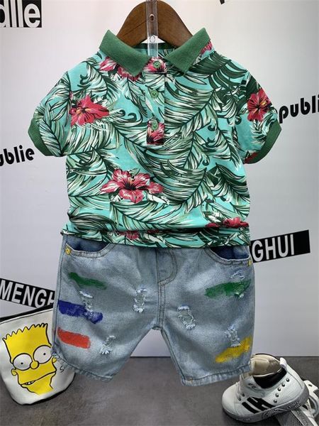 2020 summer causal cotton baby children denim shorts suit flower t-shirt boys clothes kids cartoon pattern clothes for 2-7as3, White
2020 summer causal cotton baby children denim shorts suit flower t-shirt boys clothes kids cartoon pattern clothes for 2-7as3, White