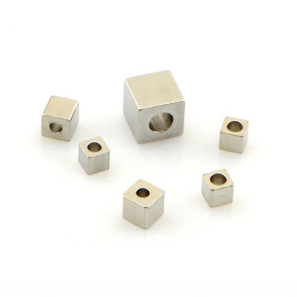 x1iyn stainless steel square bracelet beaded multi-specification square through-hole diy pore string beads beads solid drilling diy accessor, Silver
x1iyn stainless steel square bracelet beaded multi-specification square through-hole diy pore string beads beads solid drilling diy accessor, Silver
