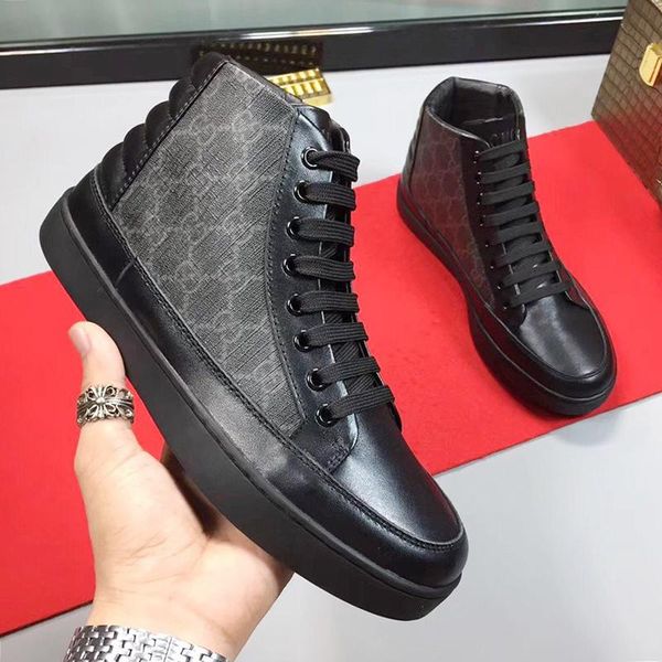 fast delivery men 's high sneaker sports mens shoes fashion design footwears lace -up casual luxury men shoes zapatos de moda para, Black
fast delivery men 's high sneaker sports mens shoes fashion design footwears lace -up casual luxury men shoes zapatos de moda para, Black
