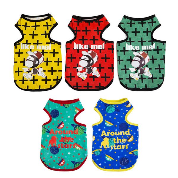 summer new style dog clothes thin vest cat anti-lint t-shirt teddy fadou keji small dog clothes
summer new style dog clothes thin vest cat anti-lint t-shirt teddy fadou keji small dog clothes