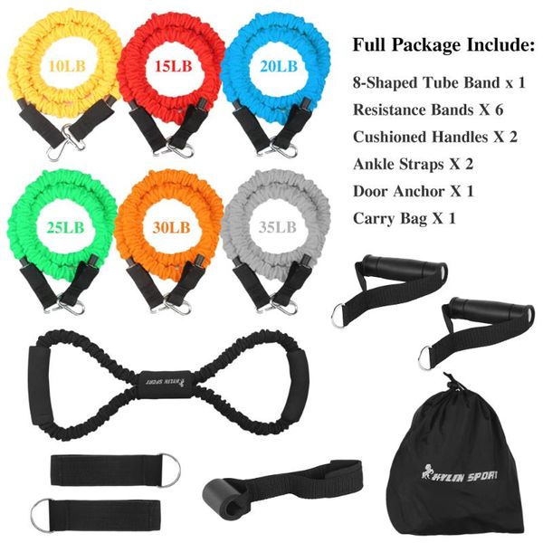 resistance bands 13pcs fitness tube set gym home elastic exercise workout with door anchor ankle straps 8-shaped band
resistance bands 13pcs fitness tube set gym home elastic exercise workout with door anchor ankle straps 8-shaped band
