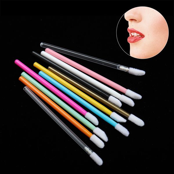 false eyelashes 50/100pcs make up synthetic disposable lip brush pencil lipstick gloss wands applicator makeup brushes soft tool accessories
false eyelashes 50/100pcs make up synthetic disposable lip brush pencil lipstick gloss wands applicator makeup brushes soft tool accessories