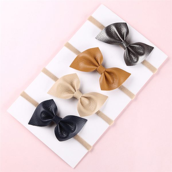 hair accessories 4/6pcs cute baby leather bow nylon headband super soft elastic stretch hairbands for kid tiny bows girls, Slivery;white
hair accessories 4/6pcs cute baby leather bow nylon headband super soft elastic stretch hairbands for kid tiny bows girls, Slivery;white