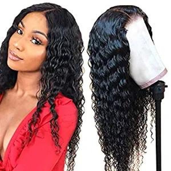 deep wave wig 360 lace frontal human hair wigs pre plucked with baby hair unprocessed brazilian virgin human 150% density, Black
deep wave wig 360 lace frontal human hair wigs pre plucked with baby hair unprocessed brazilian virgin human 150% density, Black