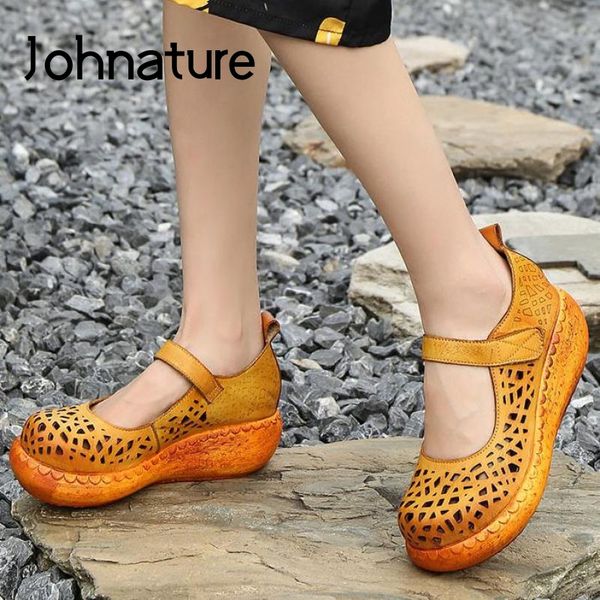 johnature platform sandals women shoes genuine leather 2020 new spring summer retro hook & loop hollow handmade ladies sandals, Black
johnature platform sandals women shoes genuine leather 2020 new spring summer retro hook & loop hollow handmade ladies sandals, Black