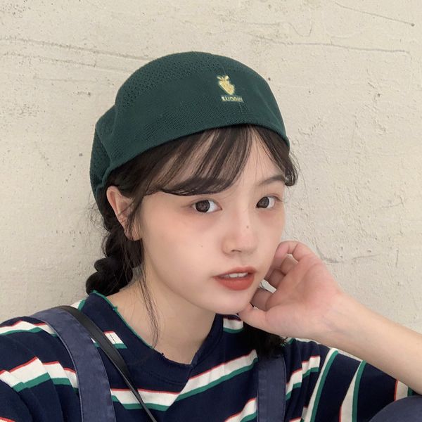 breathable thin fashion front cap female korean painter's hat beret fashion embroidery carrot beret duck tongue painter cap, Blue;gray
breathable thin fashion front cap female korean painter's hat beret fashion embroidery carrot beret duck tongue painter cap, Blue;gray