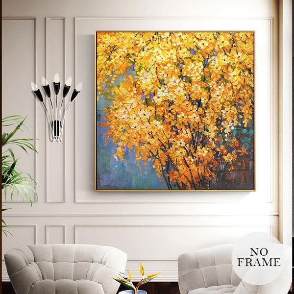 modern abstract yellow flowers canvas painting golden landscape posters wall art for living room home decor (no frame)
modern abstract yellow flowers canvas painting golden landscape posters wall art for living room home decor (no frame)