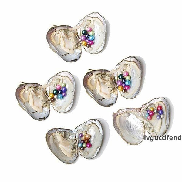 5pc pearl freshwater cultured mix color round love wish oysters with pearls inside 10 colors 6.5-8mm t200507
5pc pearl freshwater cultured mix color round love wish oysters with pearls inside 10 colors 6.5-8mm t200507