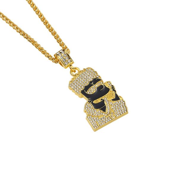 hip hop jewelry long chain necklace fashion men pendant necklaces fashion full rhinestone crystal stainless steel gold color for men, Silver
hip hop jewelry long chain necklace fashion men pendant necklaces fashion full rhinestone crystal stainless steel gold color for men, Silver