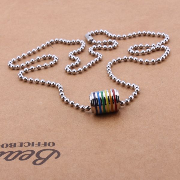 jiccia straight diy accessories necklace stainless steel rainbow chain diy chain pendant necklace pendant, Silver
jiccia straight diy accessories necklace stainless steel rainbow chain diy chain pendant necklace pendant, Silver