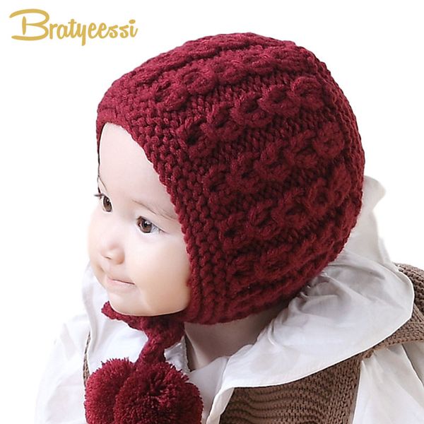 новый вязать детские hat зима осень lace up детские bonnet enfant девочки мальчики теплый cap для 6-24 месяцев beige / wine red, Yellow
новый вязать детские hat зима осень lace up детские bonnet enfant девочки мальчики теплый cap для 6-24 месяцев beige / wine red, Yellow