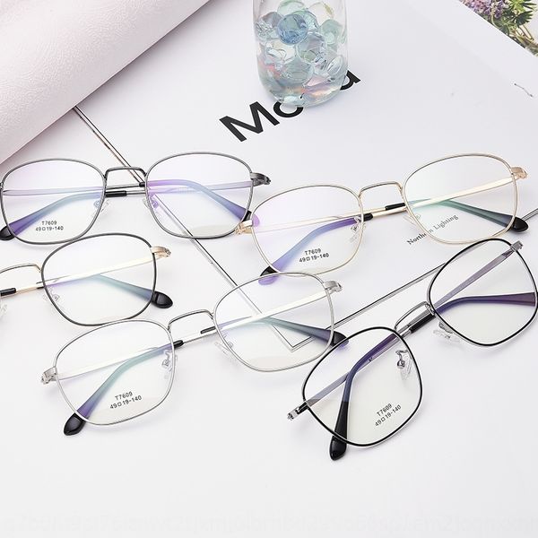 new style small square metal and myopia glasses women's artistic gold-rimmed small frame square myopia glasses women's t7609, Silver
new style small square metal and myopia glasses women's artistic gold-rimmed small frame square myopia glasses women's t7609, Silver