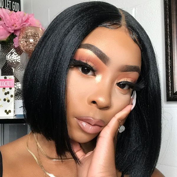 bob lace front wigs 6x6 closure lace front human hair wigs straight 150% remy hair lace wig, Black
bob lace front wigs 6x6 closure lace front human hair wigs straight 150% remy hair lace wig, Black