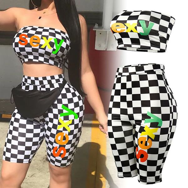 short sets for women two piece set plaid 2 piece set strapless conjunto feminino summer 2020 outfits conjuntos de mujer, Gray
short sets for women two piece set plaid 2 piece set strapless conjunto feminino summer 2020 outfits conjuntos de mujer, Gray