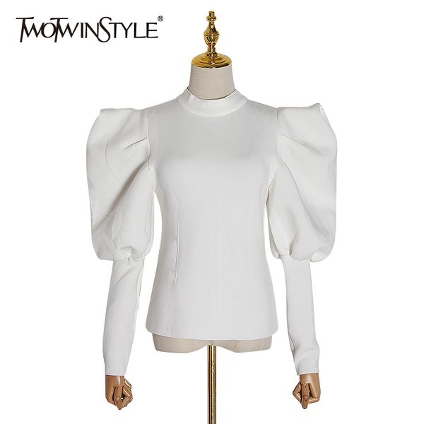 twotwinstyle casual ruched women's sweatshirts o neck puff long sleeve tunic slim pullovers for female fashion clothing 2020 new, Black
twotwinstyle casual ruched women's sweatshirts o neck puff long sleeve tunic slim pullovers for female fashion clothing 2020 new, Black
