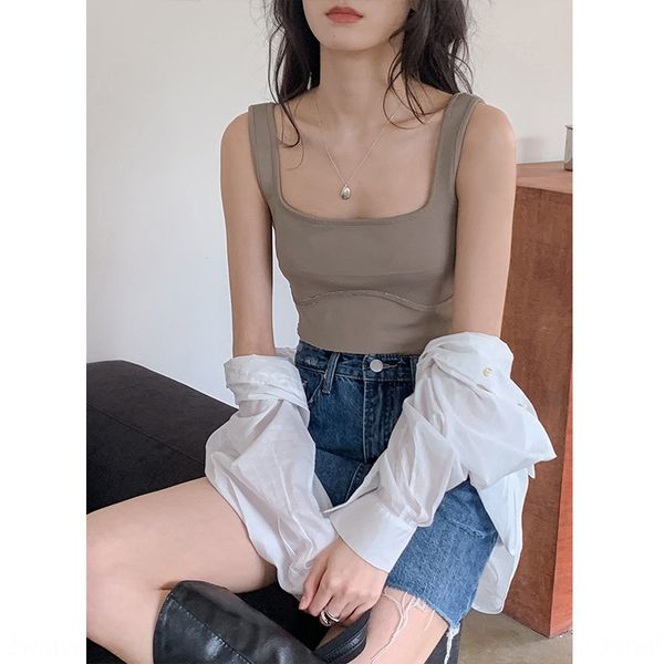 mulan 2020 new camisole bra u-shaped under jacket underwear short navel-exposed outer wear inner jacket 8583, Camo
mulan 2020 new camisole bra u-shaped under jacket underwear short navel-exposed outer wear inner jacket 8583, Camo