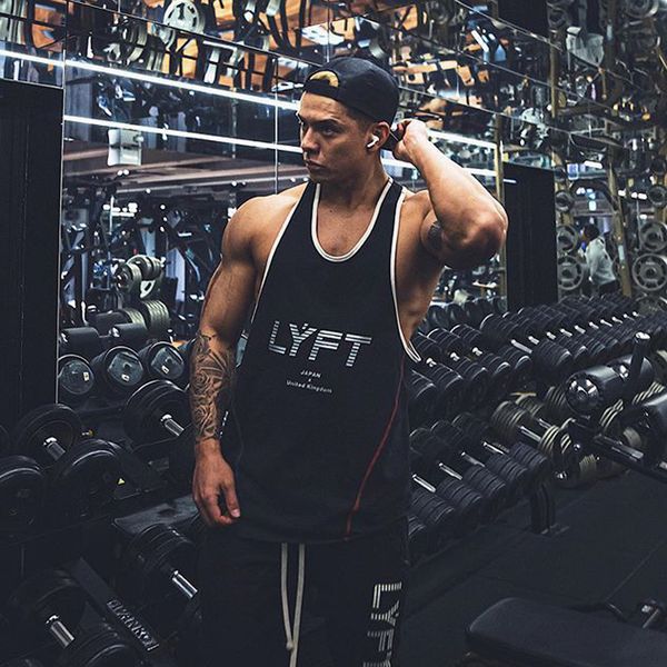2020 new style japanese korean summer sports fitness vest men pure cotton sleeveless running training basketball vest, Black;blue
2020 new style japanese korean summer sports fitness vest men pure cotton sleeveless running training basketball vest, Black;blue