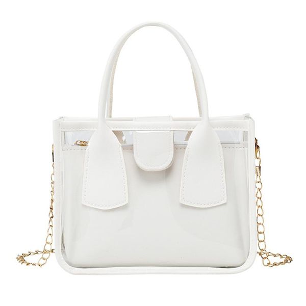 women pvc transparent zipper crossbody solid beach small chain shoulder bag waterproof shopping casual fashion jelly travel
women pvc transparent zipper crossbody solid beach small chain shoulder bag waterproof shopping casual fashion jelly travel
