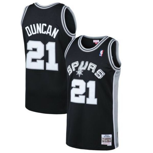 sa tim duncan mitchell ness black 1998-99 hardwood classic jersey basketball jerseys, Gray
sa tim duncan mitchell ness black 1998-99 hardwood classic jersey basketball jerseys, Gray