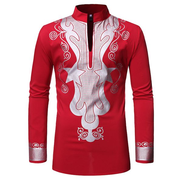 mens hipster african dashiki shirt brand mandarin collar tribal gypsy ethnic shirts men african clothes casual hip hop clothing, Red
mens hipster african dashiki shirt brand mandarin collar tribal gypsy ethnic shirts men african clothes casual hip hop clothing, Red