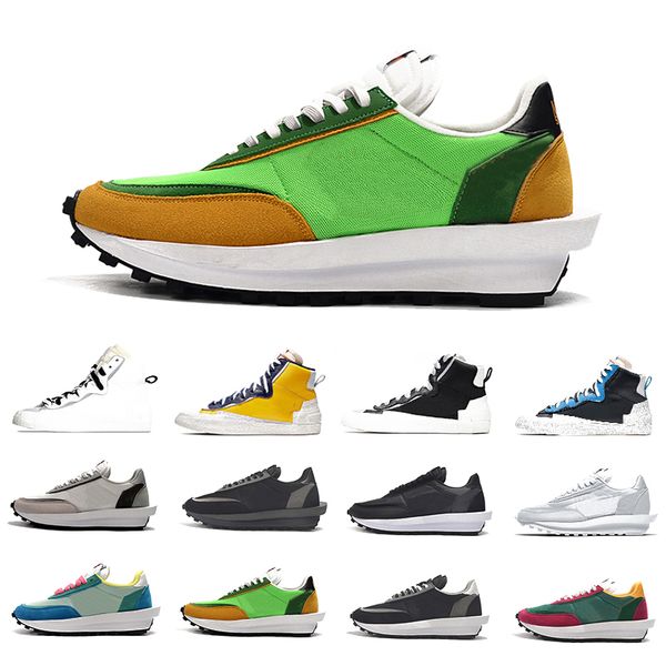 Blazer Mid NYC Pigeon X LDV Waffle Daybreak Mens Running Shoes Black Nylon Varsity Blue Pine Green Gusto Women men Sports Designer Sneakers
Blazer Mid NYC Pigeon X LDV Waffle Daybreak Mens Running Shoes Black Nylon Varsity Blue Pine Green Gusto Women men Sports Designer Sneakers