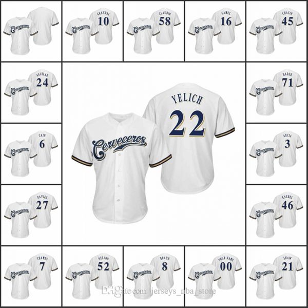 milwaukee brewers men 8 ryan braun 22 christian yelich 7 eric thames women youth white hispanic heritage cool base custom jersey, Blue;black
milwaukee brewers men 8 ryan braun 22 christian yelich 7 eric thames women youth white hispanic heritage cool base custom jersey, Blue;black