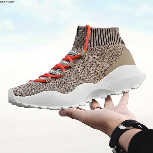 outdoor vogue comfortable men casual sneakers shoes non-slip walking shoes fashion high plus velvet socks, Black
outdoor vogue comfortable men casual sneakers shoes non-slip walking shoes fashion high plus velvet socks, Black
