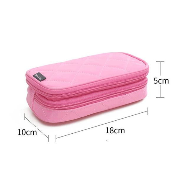 new mini ladies cosmetic bag nylon waterproof storage wash bag carry-on makeup bag trumpet multi-purpose rhombic pencil case
new mini ladies cosmetic bag nylon waterproof storage wash bag carry-on makeup bag trumpet multi-purpose rhombic pencil case