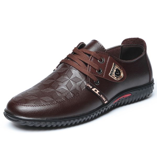 2020 men leather casual shoes breathable men's leather driving shoes for men flats lace-up leisure, Black
2020 men leather casual shoes breathable men's leather driving shoes for men flats lace-up leisure, Black