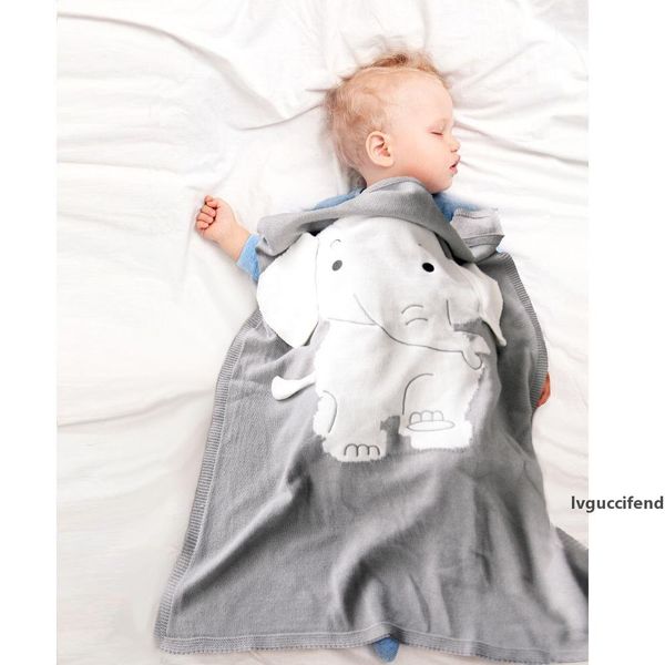 baby blankets newborn elephant cartoon blanket knitted thick warm kids summer soft blankets bedding 70*110cm mma2016
baby blankets newborn elephant cartoon blanket knitted thick warm kids summer soft blankets bedding 70*110cm mma2016