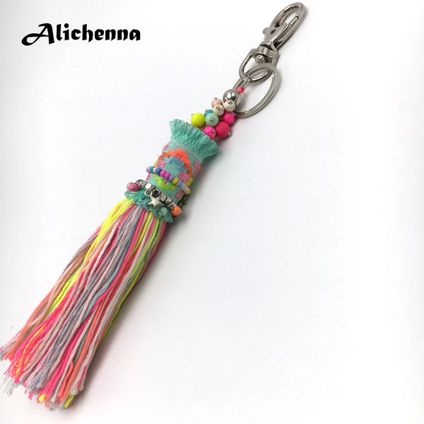 statement key chain handmade bohemian boho colorful tassel fashion exquisite keychain gifts for love and yourself holiday gift, Silver
statement key chain handmade bohemian boho colorful tassel fashion exquisite keychain gifts for love and yourself holiday gift, Silver