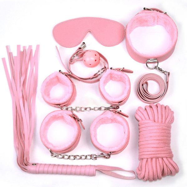 restraint bondage restraints pu leather y200616 handcuffs exotic whip accessories bondage ankle 7pcs/set plush collar alvfb
restraint bondage restraints pu leather y200616 handcuffs exotic whip accessories bondage ankle 7pcs/set plush collar alvfb
