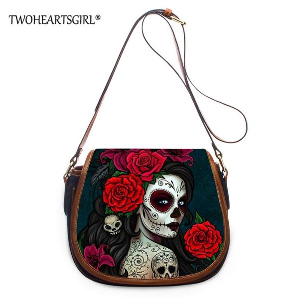 twoheartsgirl skull gothic girls printed women shoulder bag casual messenger/crossbody bag for female ladies leather saddle
twoheartsgirl skull gothic girls printed women shoulder bag casual messenger/crossbody bag for female ladies leather saddle
