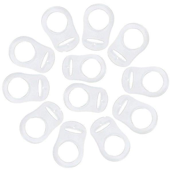12pcs silicone baby dummy pacifier holder clip adapter for mam rings soother
12pcs silicone baby dummy pacifier holder clip adapter for mam rings soother