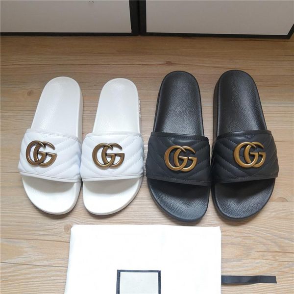 new women s men s matelassé leather slide slides sandals luxury designer shoes black white women men beach slippers with box 35-46, Blue
new women s men s matelassé leather slide slides sandals luxury designer shoes black white women men beach slippers with box 35-46, Blue