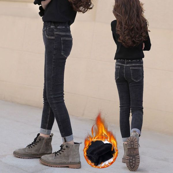 girls jeans wear velvet jeans 2019 new clothing children's big children's fashion small feet autumn foreign style pants fashion, Blue
girls jeans wear velvet jeans 2019 new clothing children's big children's fashion small feet autumn foreign style pants fashion, Blue